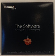 Stamps.com PC Software CD Disc 1998-2010 New w/ Start-up & Scale Install Guides picture
