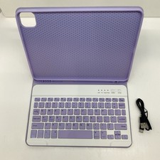 Bluetooth Keyboard Case for iPad Purple picture
