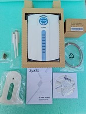 RARE NOS ZyXEL G-2000 Plus Wireless Router 802.11g Vintage NEW OPEN BOX 4-Port picture