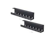 StarTech 2-Pack Under Desk Cable Management Tray - 42