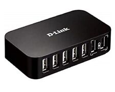 D-Link DUB-H7 USB hub, 7 USB 2.0 ports, black- DUB-H7 - Sealed/New picture
