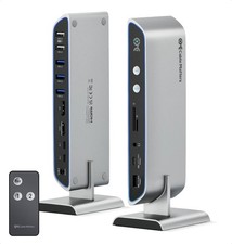 Cable Matters 201075 14-in-1 Docking Station USB C KVM Switch Dock for 2 Laptops picture