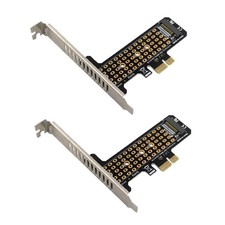 2X PH41-X1 M.2NVME SSD To Pciex1 Expansion Card for Pcie4.0 2230 2242 2260 2280 picture