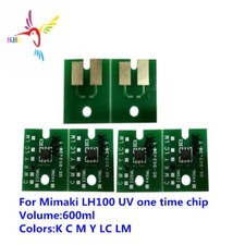600ML LH100 UV One Time Chip For Mimaki UJF-3042 UJF-6042/706 UJV-160 JFX-1631 picture