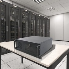 4U Server Case Rack Mount 4U Server Chassis Lockable Computer Cases with Key picture