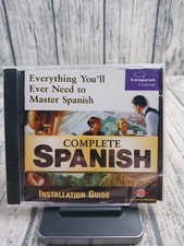 Transparent Language Complete Spanish (CD-ROM, 1999, WINDOWS / MAC) BRAND NEW  picture