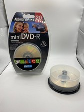 Memorex MINI DVD-R 1.4 GB 30 Minute Single Sided 20 Pack+8 Brand New Sealed picture