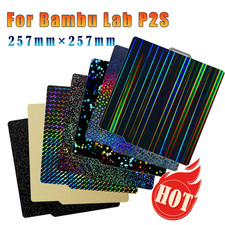 3D Printer Build Plate For Bambu Lab P2S Heated Build Plate Spring Plate 257mm picture