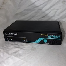 Black Box ServSwitch 2-Port KVM Switch SW625A-R2 PS/2 VGA Powered 6ft picture