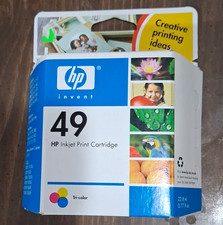 HP 49 Tri-Color Inkjet Cartridge Genuine/Original for Deskjet 350 600 Series picture