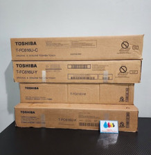 Toshiba TFC616U C,M,Y,K Complete Toner Cartridge Set picture
