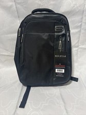 ECO Style Tech Exec Checkpoint Friendly Laptop Backpack Black 16.1 In Fits iPads picture