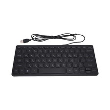 Russian Keyboard 78 Keys RGB Keyboard USB Wired Keyboard Slim Computer Keyboard picture