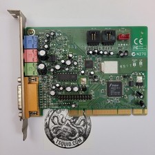 Aztech Sound Card PCI Trident 4DWAVE-DX-1 PCI64B-Q3D Vintage Audio Card picture