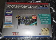 NIB Zoom Fax Modem 56K-PCI Dual Mode for Windows 95, 98, NT 4.0 Desktop Computer picture