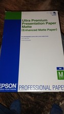 Epson Ultra Premium Presentation Matte Paper 13x19 192g/M² Open Box 75 Sheets  picture