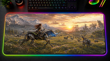 Horizon Zero Dawn XXL RGB Gaming Mouse Pad Aloy LED Desk Mat picture