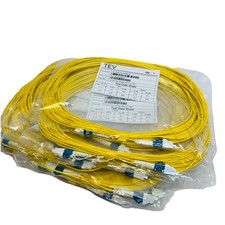 (LOT OF 12) TEV JUMPER FIBER SIMPLEX SM LC/LC 35FT JPE2E2AG1C3035FSO picture