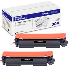 2x Black CF230A 30A Toner Cartridge for HP LaserJet Pro MFP M227fdw M227sdn picture