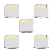 chenyang 5 Pack Micro SD to Memory Card Mini Adapter Compatible with White picture