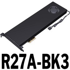 PCIe 4.0/5.0 to U.2 U.3 E1.S E3.S SSD Adapter Card, R27A-BK3 Hot Swap for Server picture