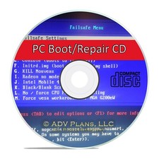 Boot, Format, Restore Recovery Hard Drive Fix Utility Diagnostics Disk CD picture