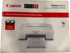 NEW SEALED Canon PIXMA MG2522 Wired All In One Color Inkjet Personal Printer picture