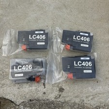 4 Pack LC406 Compatible Ink Cartridges Pigment Black Sealed Replacement New picture