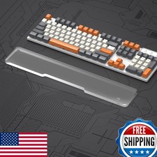 SELORSS Acrylic Keyboard Wrist Rest Full Size Anti-Slip Palm Rest picture