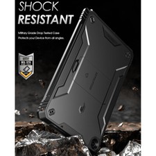 Poetic Revolution Series Case for Galaxy Tab A9 Plus with Kickstand Black picture