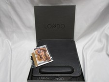 Londo EXECUTIVE Top Grain Leather Mouse Pad with Wrist Rest Ergonomic Support picture