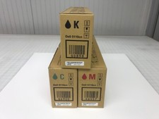 3PC Genuine Dell 5110cn High Capacity B/C/M Toner Cartridges GD898 GD900 KD557 picture