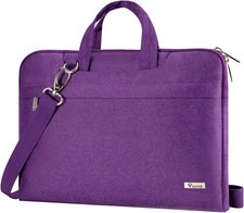 15.6-15 Inch Laptop Sleeve with Handle, MacBook Sleeve, Purple | Splash-proof picture