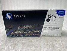 HP Q6000A 124A Black Cartridge For HP 1600 Genuine New OEM Open Box  picture