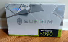 MSI GeForce RTX 5090 SUPRIM LIQUID SOC 32GB GDDR7 Graphics Card SHIPS IN 1 DAY picture