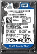 Western Digital WD2500BEVT-75ZCT2 250GB Sata Hard Drive DCM: HHNT2HB picture