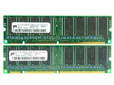 Micron 512MB(2X256MB) PC133 133MHz 168Pin Desktop SDRAM Memory Ram NON-ECC picture