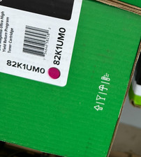 Lexmark 82K1UM0 (CX860DE) Ultra High Magenta Cartridge Genuine OEM picture