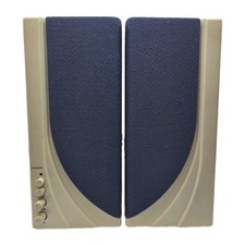 Inland Pro Surround Speaker Computer Speakers White Standing 88049 Tested picture