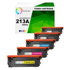 5Pk TCT Premium 213A BCYM for Compatible HP 5700dn 6700 Toner Cartridge picture
