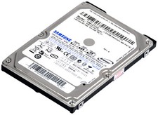 HARD DRIVE SAMSUNG SPINPOINT M80 HM121HC 120GB 5400RPM 8MB ATA 2.5