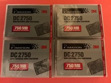 IMATION 3M DC2750 Data Cartridges New Sealed Lot of 4  picture