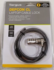 Targus DEFCON CL Laptop Cable Combination Lock - PA410U - Brand New  picture
