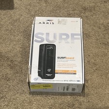 ARRIS SURFboard SBG10 DOCSIS 3.0 AC1600 Cable Modem WiFi Router Dual Band Black picture