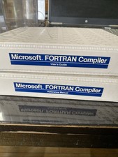 Microsoft Fortran Compiler User Guide And Reference Guide New Vintage 1985 picture
