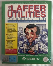 Sierra The Laffer Utilities version 4.01 sealed (Leisure Suit Larry) picture