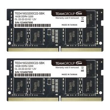 TEAMGROUP Elite 32GB DDR4 Laptop RAM 3200MHz 2x16GB SODIMM 260 Pin Upgrade picture