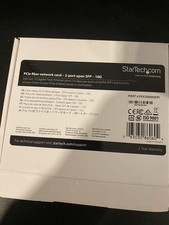 STARTECH.COM 10GB FIBER NETWORK CARD 2 PORT OPEN SFP PART #PEX20000SFPI picture