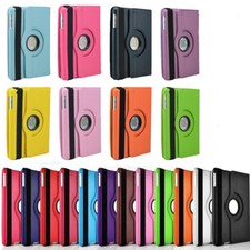 For iPad Air1/2, Mini 1/2/3/4/6/7  360 Rotating Shockproof Stand Leather Case picture