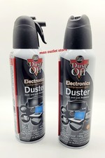 2-Falcon Gas Duster Compressed 7oz. Black/White DPSM picture